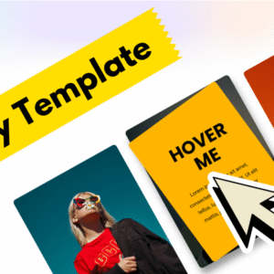 Elementor Angle Image Hover Effect