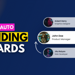 Elementor Auto Sliding Cards