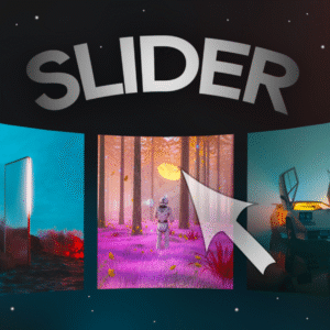 Elementor 3D Curved Image Slider