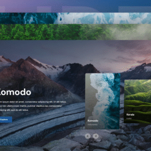 Elementor Advanced Slider with Card Carousel
