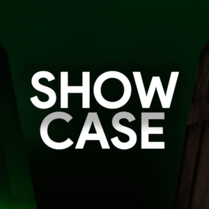 Elementor Portfolio Page with Text Reveal Effect