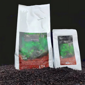 Lava Pure Black – 1KG (Aquascaping Stone)