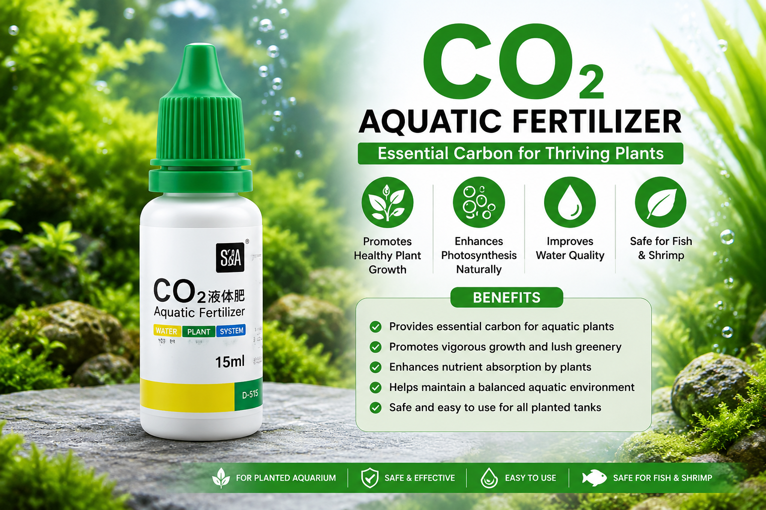 Green Liquid (CO₂ Indicator Solution – Pre-Mixed) - Image 2